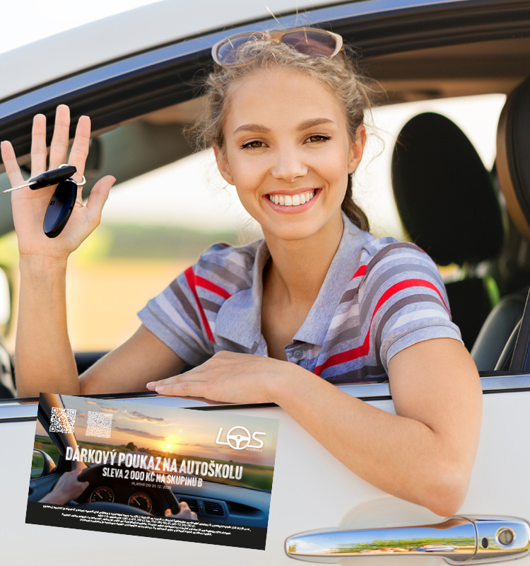 Dárkový poukaz - Autoškola LOS Zlín
